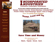 Tablet Screenshot of incorpind.com